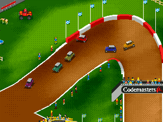Скриншот игры Super Skidmarks